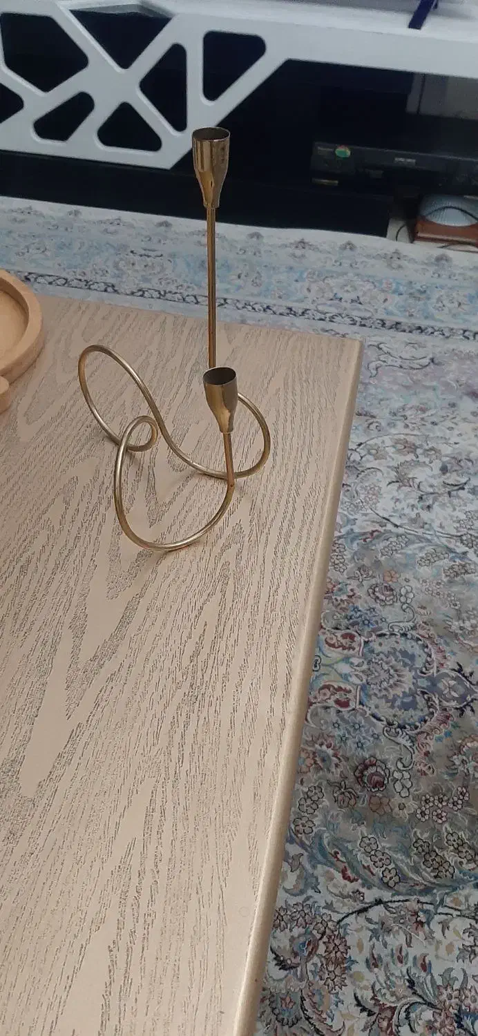 شمعدان طلایی|لوستر و چراغ آویز|تهران, تهران‌نو|دیوار