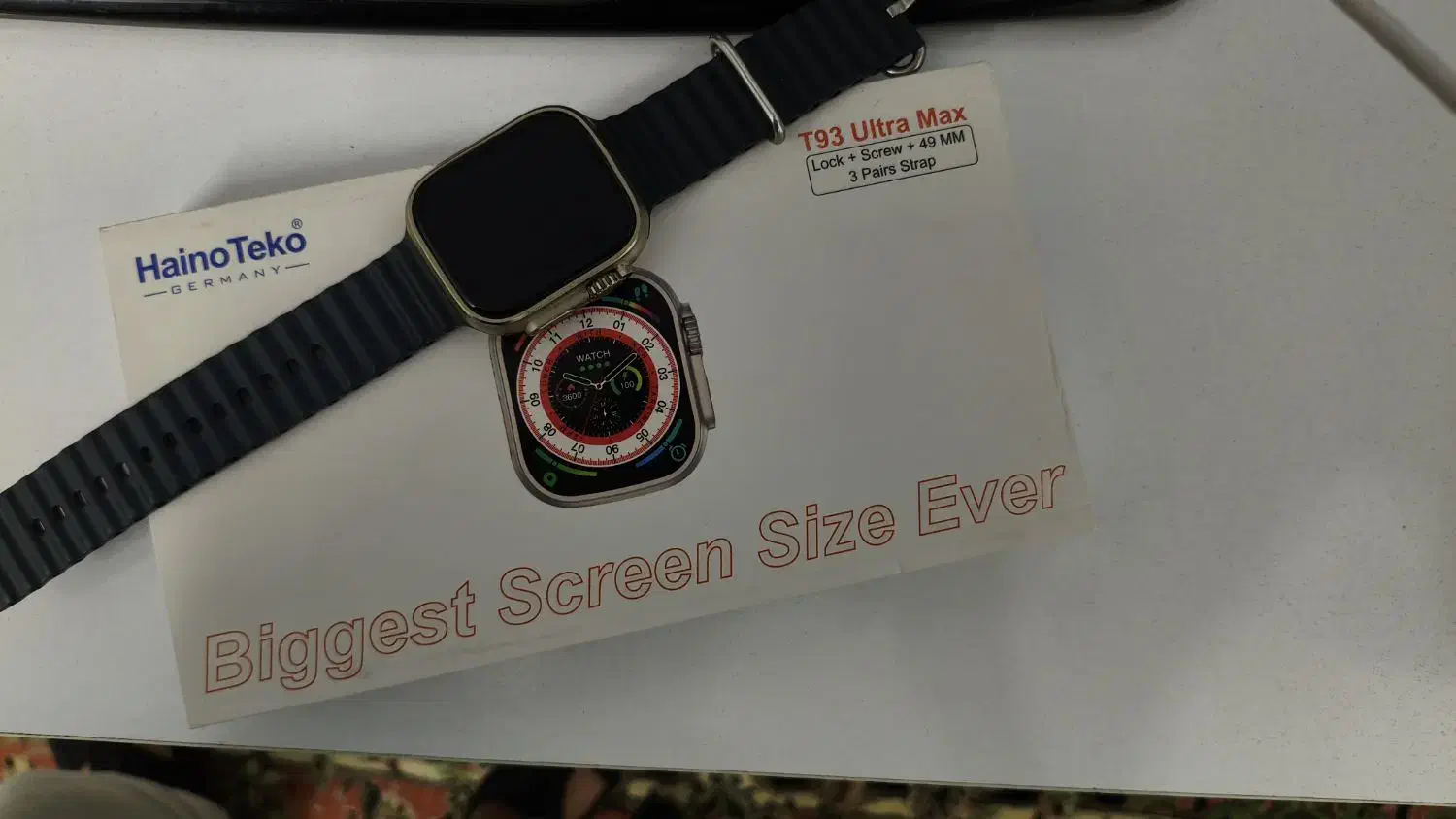 ساعت هوشمند هاینو تکو مدل T93 ultra max|ساعت|تربتحیدریه, آغوی|دیوار