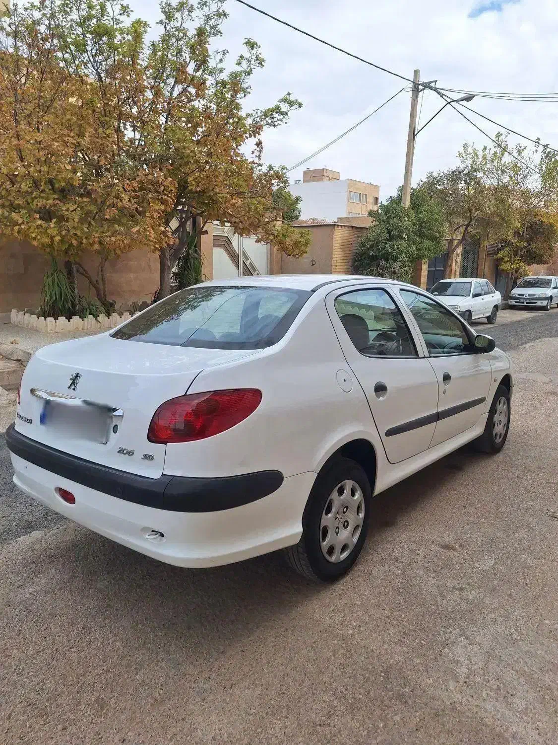 ۲۰۶ SD v8 اس دی مدل۹۶ بدن نقطه۱۱۵تا کار|خودرو سواری و وانت|شیراز, محمدیه|دیوار