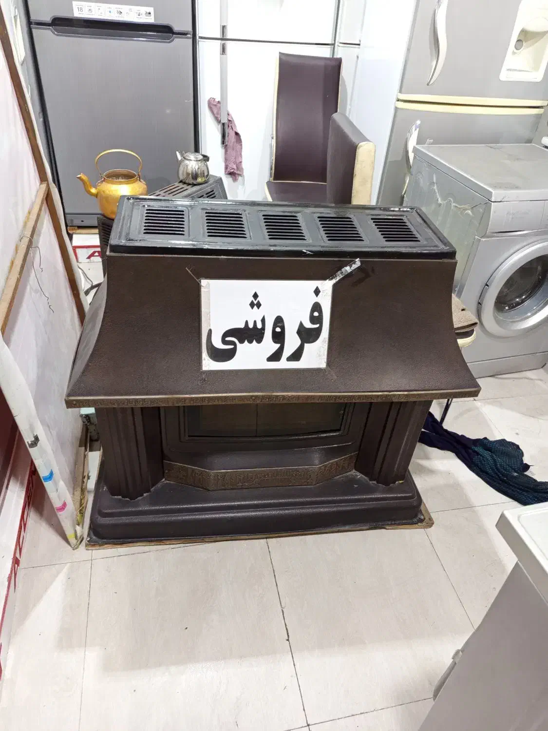 بخاری شومینه سالم|بخاری، هیتر، شومینه|خوی, |دیوار