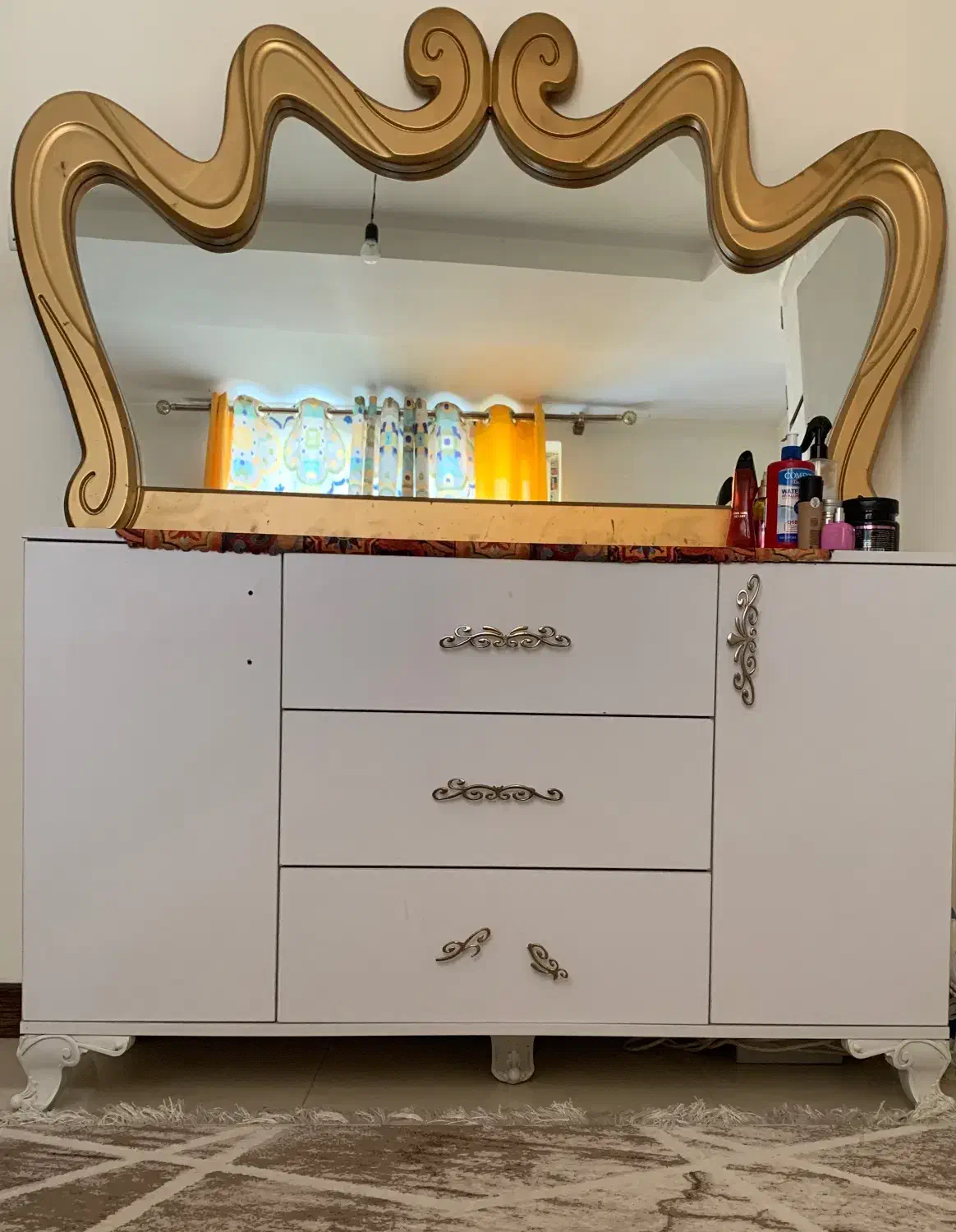 میز کنسول و ایینه|بوفه، ویترین، کنسول|اندیشه, اندیشه فاز ۳|دیوار