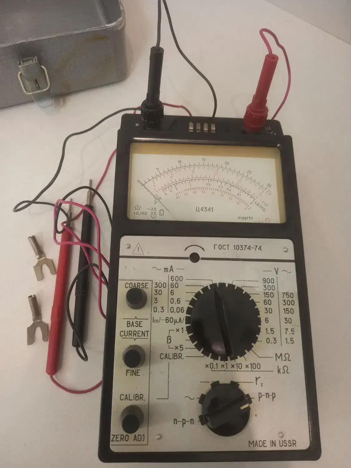 مولتی متر عقربه ای نایاب|ابزارآلات|کاشان, باهنر|دیوار