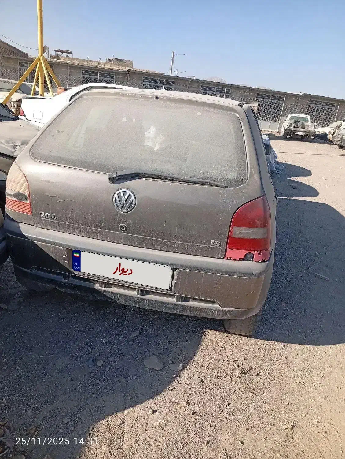 فولکس گل تصادفی،فروشی|خودرو سواری و وانت|تیران, |دیوار