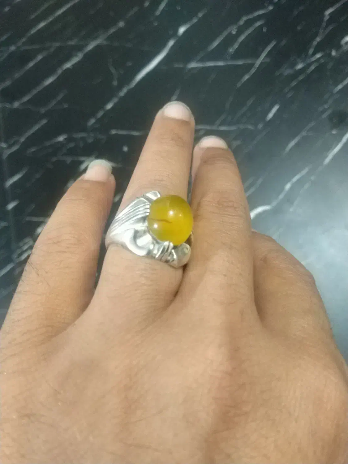 انگشتر نقره دست ساز زیبا|جواهرات|رشت, شهرک آیت الله منتظری|دیوار