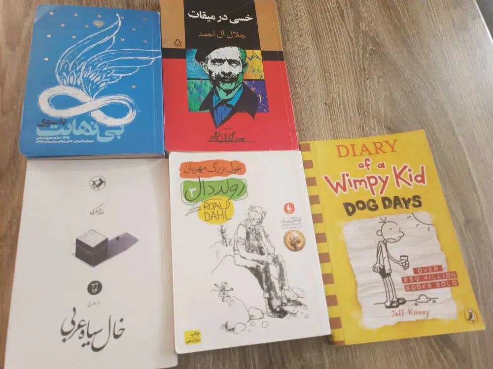 تعدادی کتاب داستان ورمان درحدنو|کتاب و مجله ادبی|تهران, مجیدآباد|دیوار