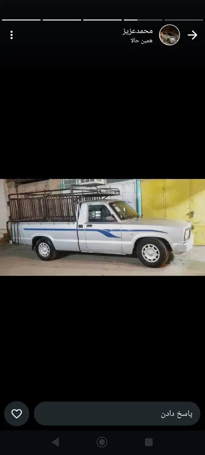 مزدا تک کابین 96|خودرو سواری و وانت|امیدیه, |دیوار