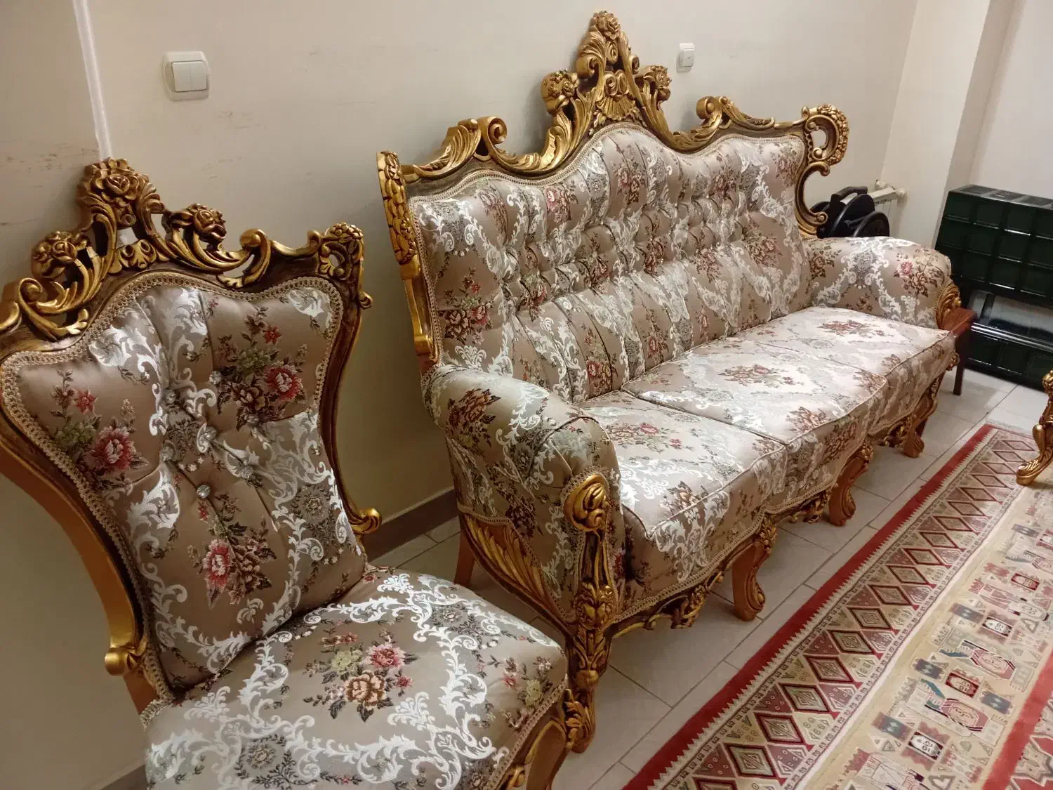 مبلمان|مبلمان خانگی و میز عسلی|ساری, |دیوار