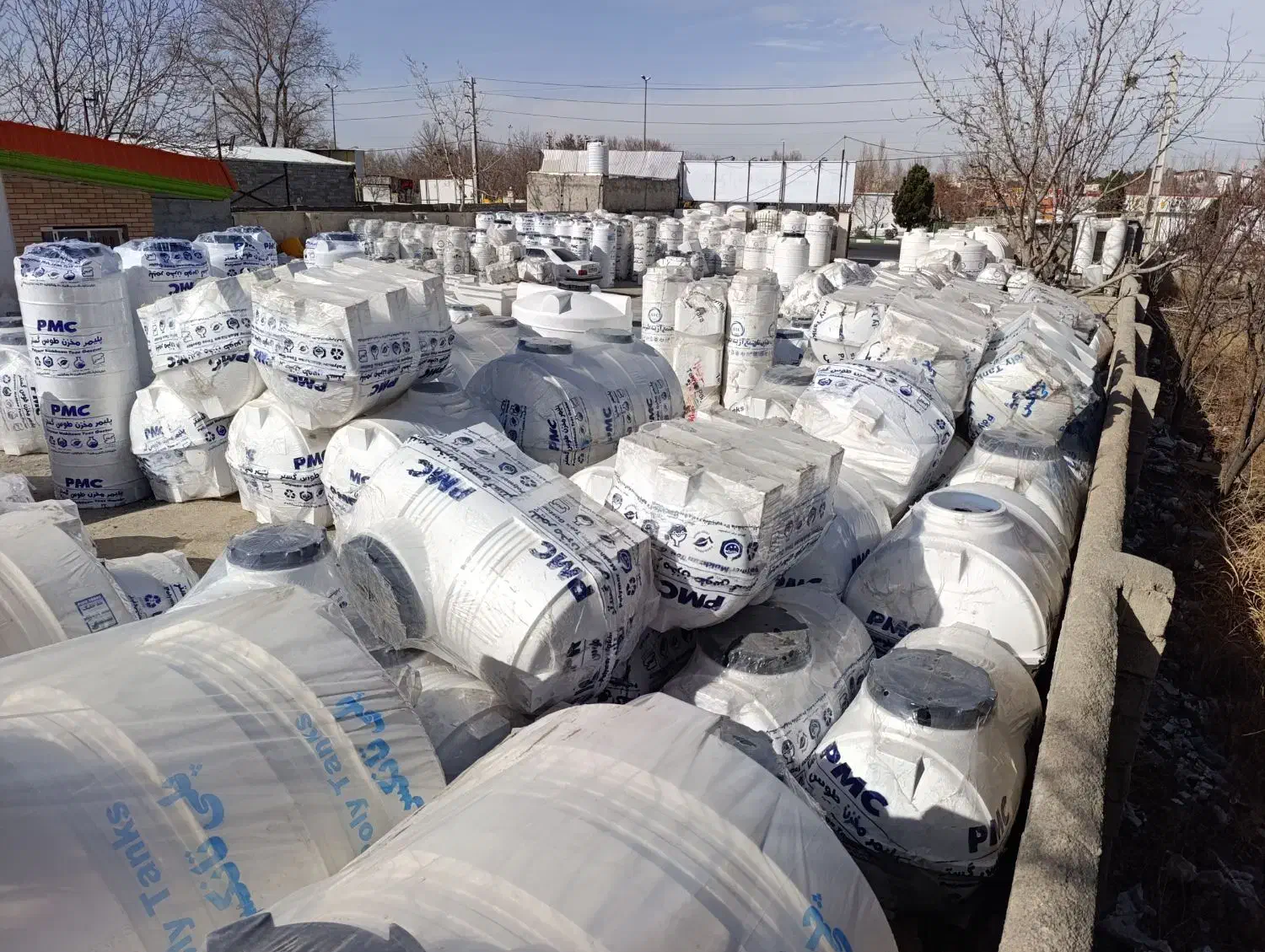 تانکر پلیمر 1500لیتری|مصالح و تجهیزات ساختمان|ماهدشت, |دیوار