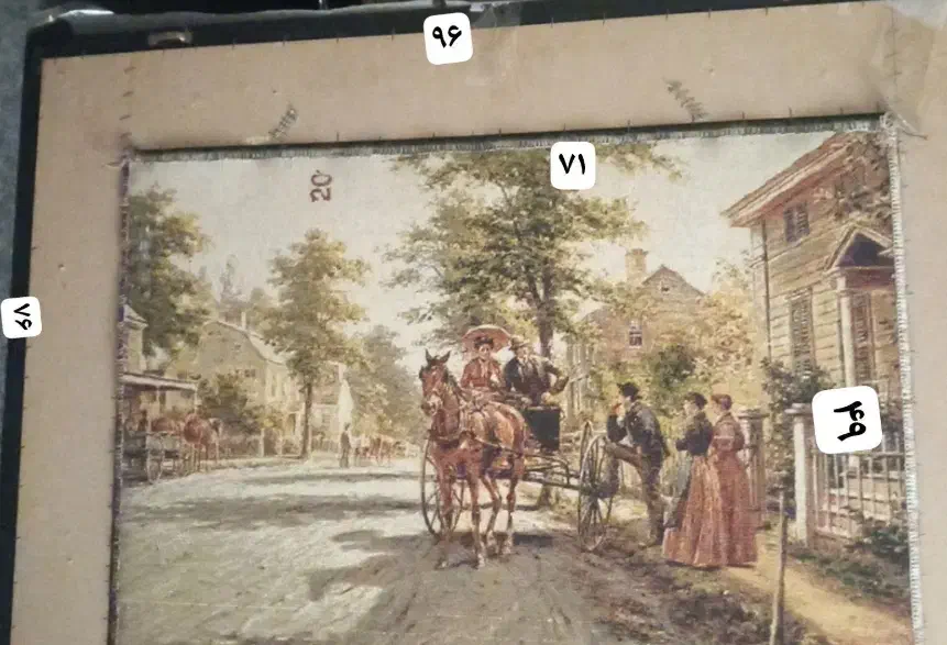 تابلوفرش|تابلو فرش|مشهد, حضرت حجت|دیوار