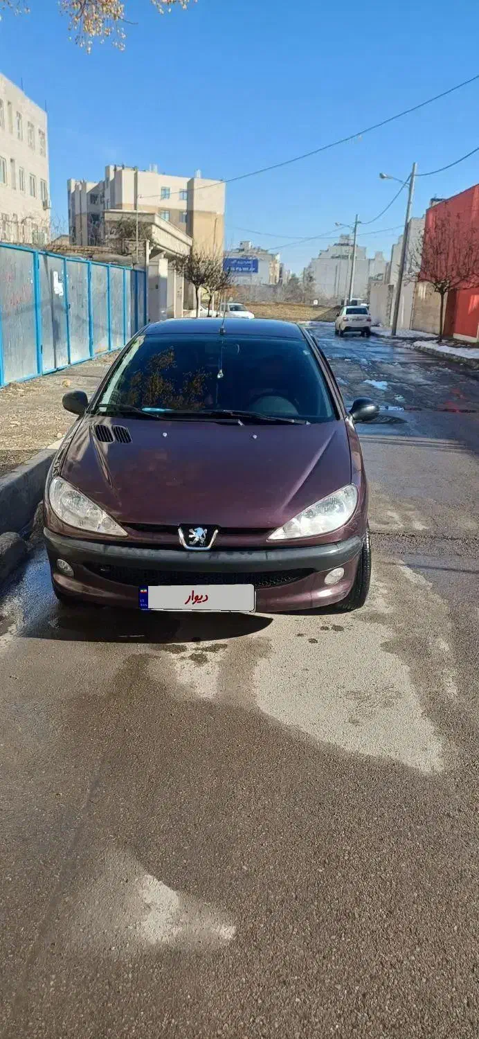 پژو ۲۰۶ مدل ۹۶|خودرو سواری و وانت|مشهد, امیریه|دیوار