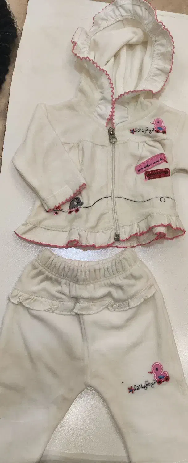 لباس نوزاذی نو مخمل داخل بسته بندی|کفش و لباس بچه|قم, صفائیه|دیوار