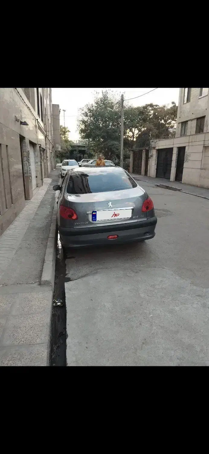 206 sd مدل 95|خودرو سواری و وانت|ری, شهادت|دیوار