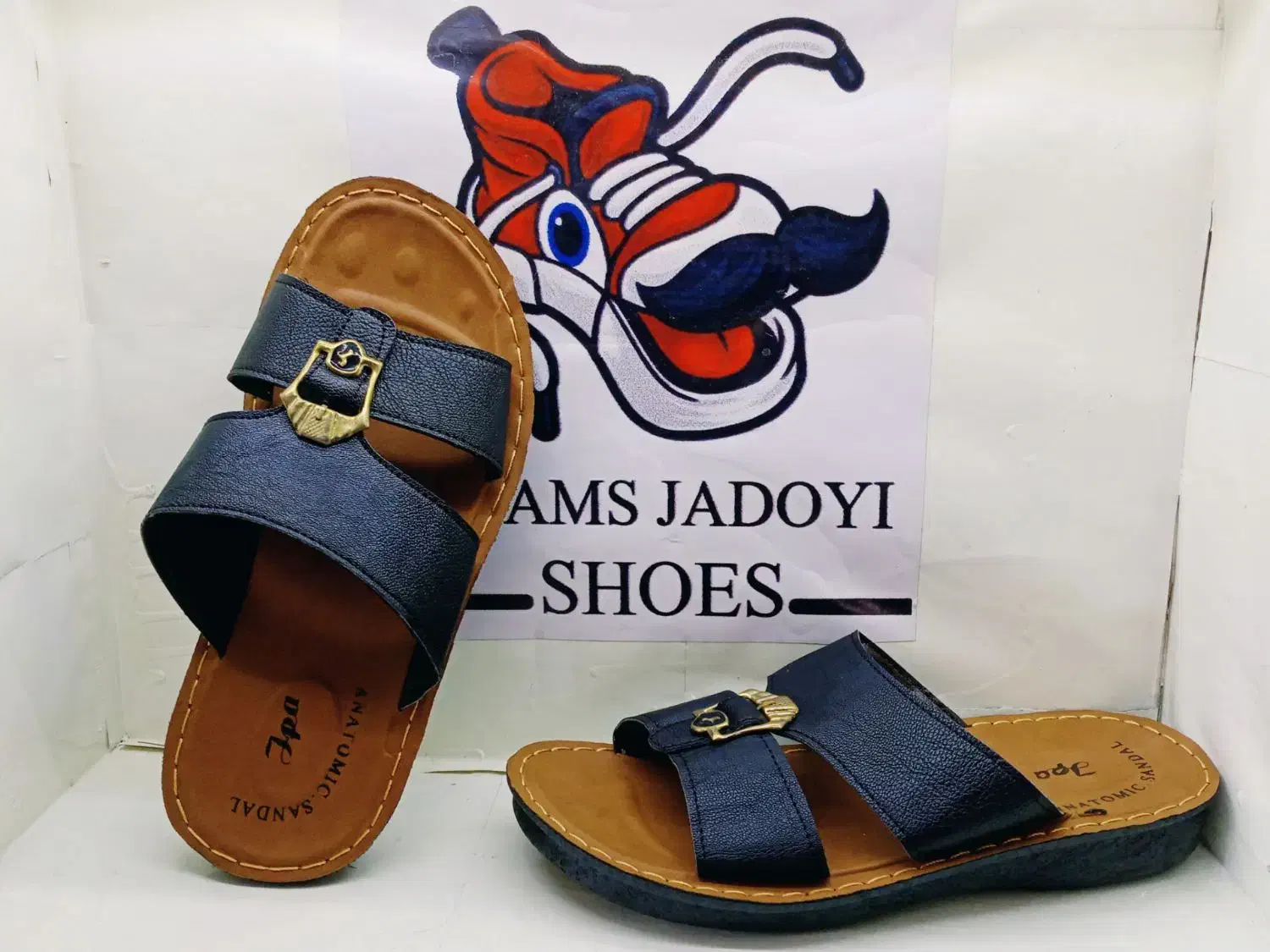 صندل طپی بحرینی طپی مردانه گلدوخت عربی ۸۷ شد|کیف، کفش، کمربند|بهارستان, |دیوار