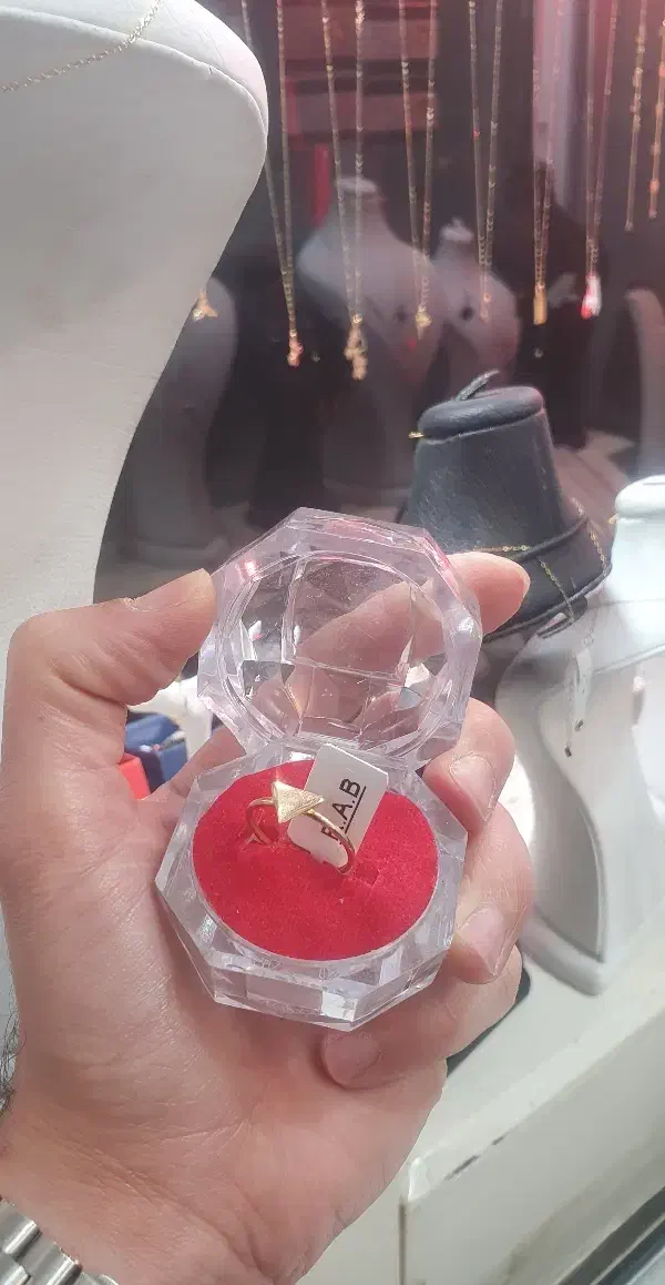 انگشتر هندسی مینیمال|جواهرات|مراغه, |دیوار