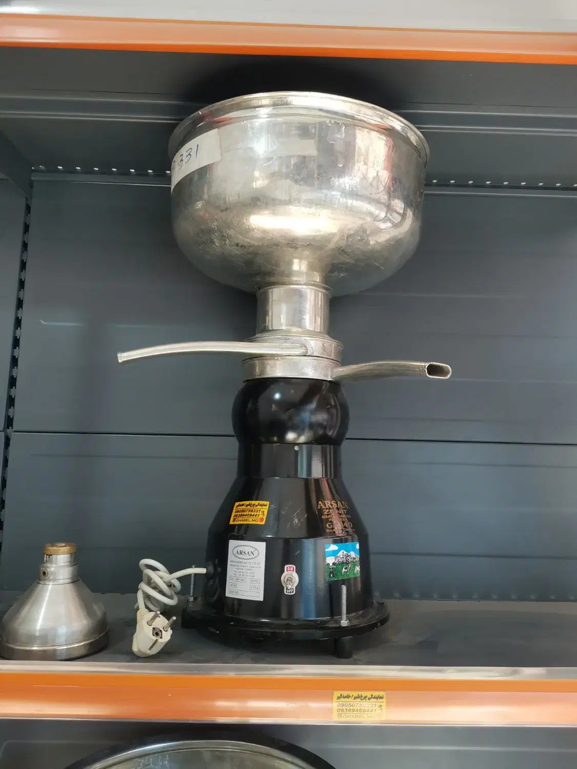 سپراتور برقی آرسان 140 خامه گیر برقی آرسان چرخ شیر|ماشین‌آلات صنعتی|مشهد, شهرک امام هادی (شهرک غرب)|دیوار