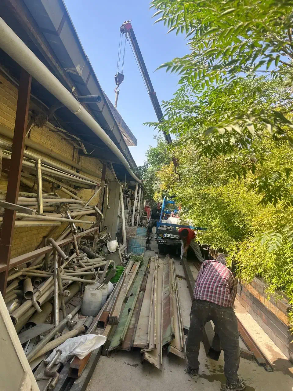 اجاره نیسان جرثقیل دوتن|خدمات حمل و نقل|شهریار, فرارت|دیوار