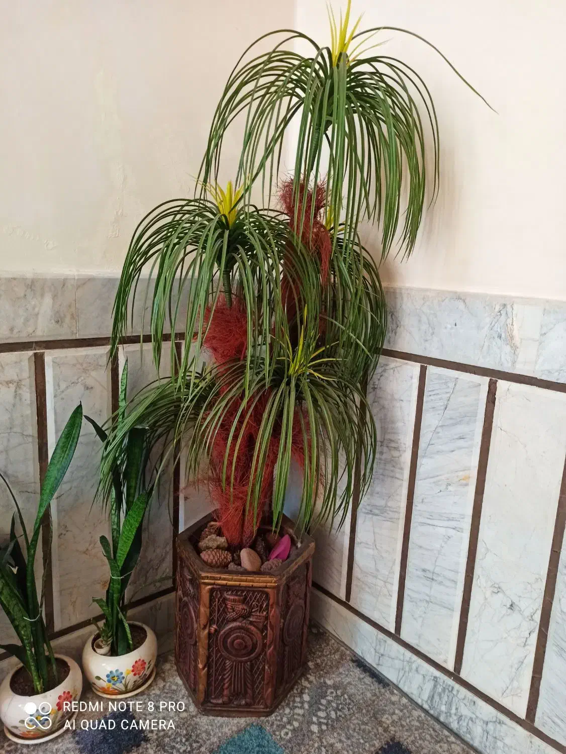درختچه|گل مصنوعی|زنجان, |دیوار