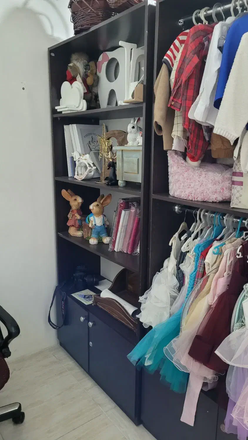 دو عدد کتابخانه بزرگ|کتابخانه، شلف، قفسه‌های دیواری|تهران, سلسبیل جنوبی|دیوار