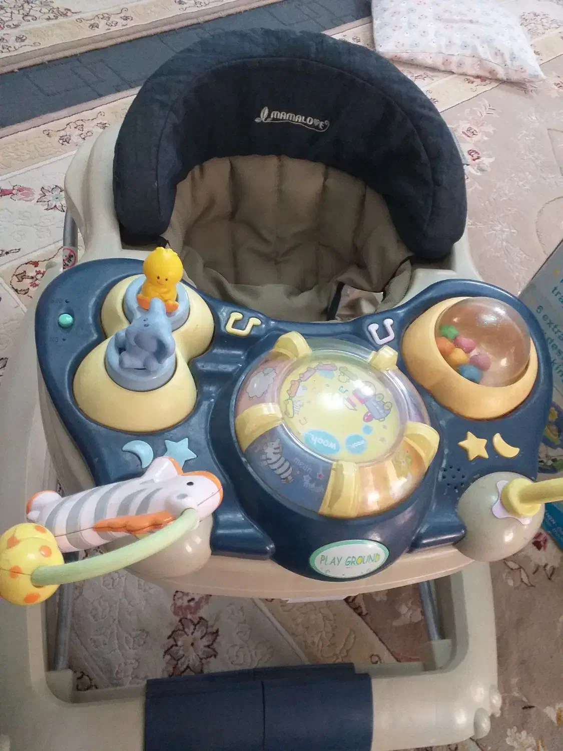 روروئک به همراه شکم بند نوزاد|کالسکه و لوازم جانبی|بهارستان, |دیوار