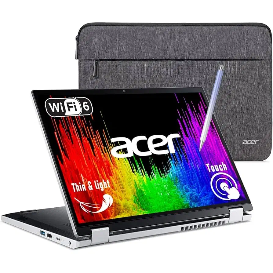 لپتاپ ایسر نسل 10 لمسی 360 درجه حرفه ای قسطی / چکی|رایانه همراه|مشهد, سراب|دیوار