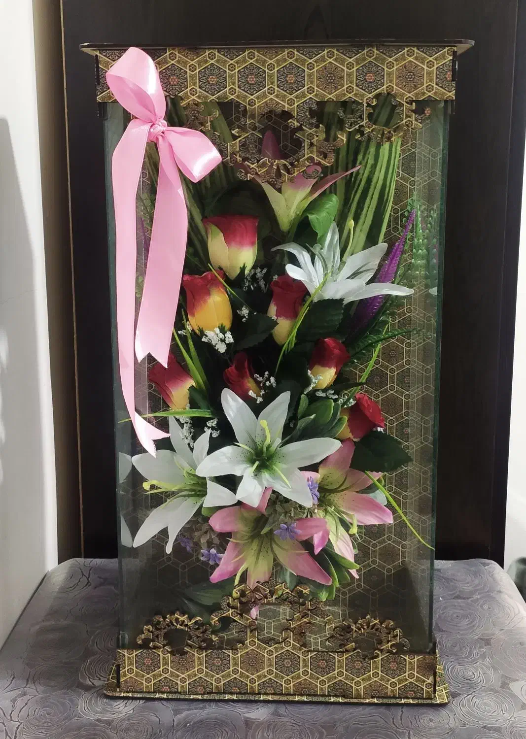 باکس گل مصنوعی با طراحی زیبا|گل مصنوعی|بندرعباس, |دیوار