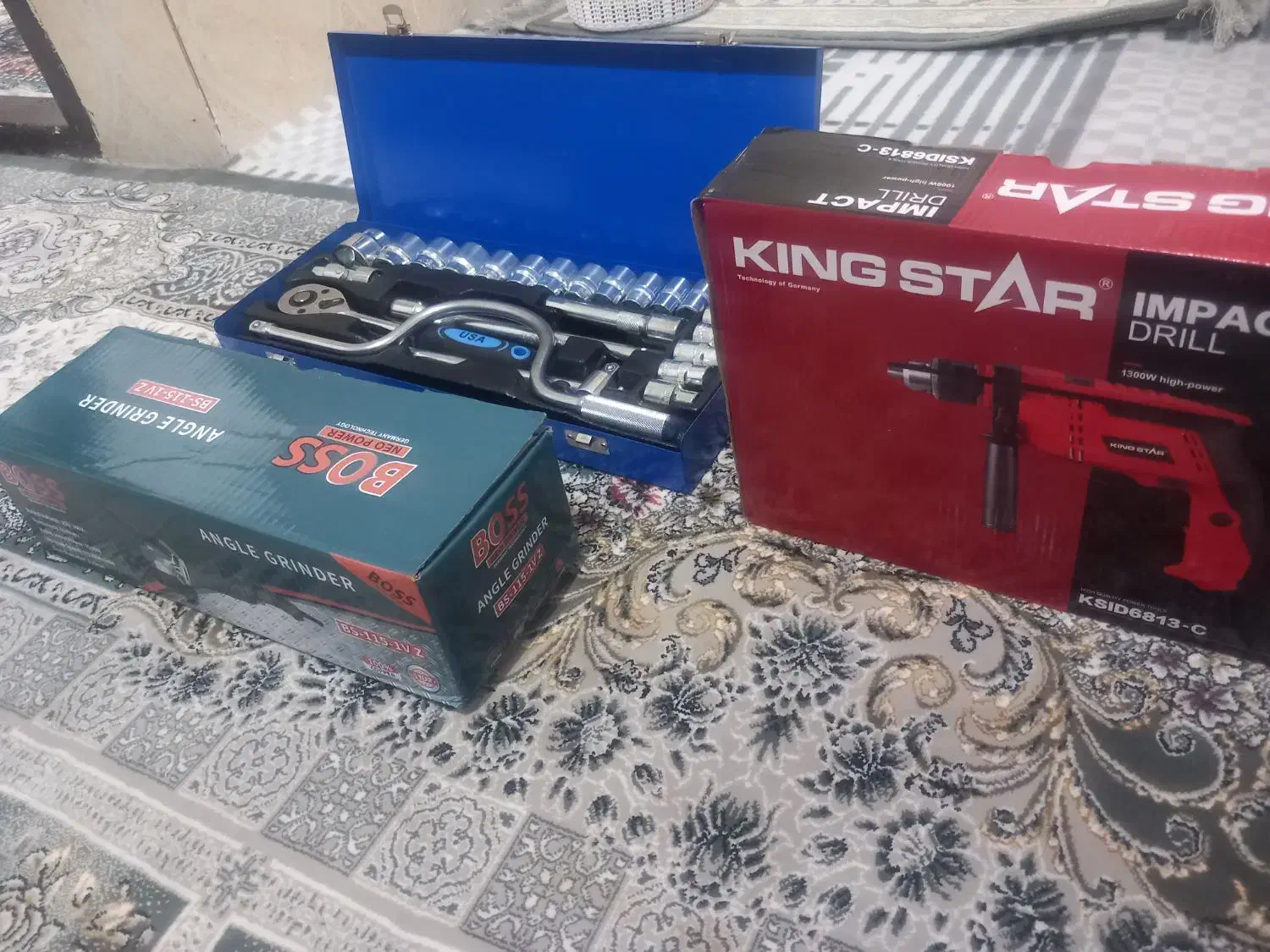 آچار بکس ودلر وسنگ فرز|ابزارآلات|کاشمر, |دیوار