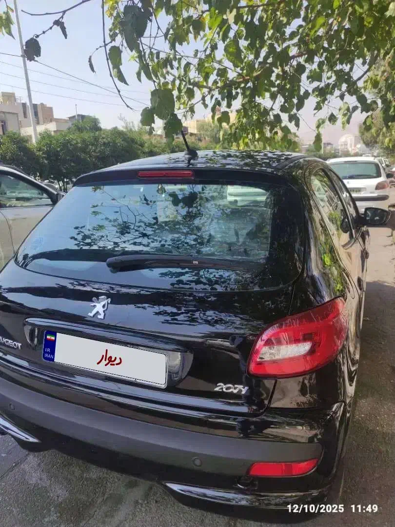 پژو 207 اتوماتیک فول مدل 1403|خودرو سواری و وانت|شیراز, ابیوردی|دیوار