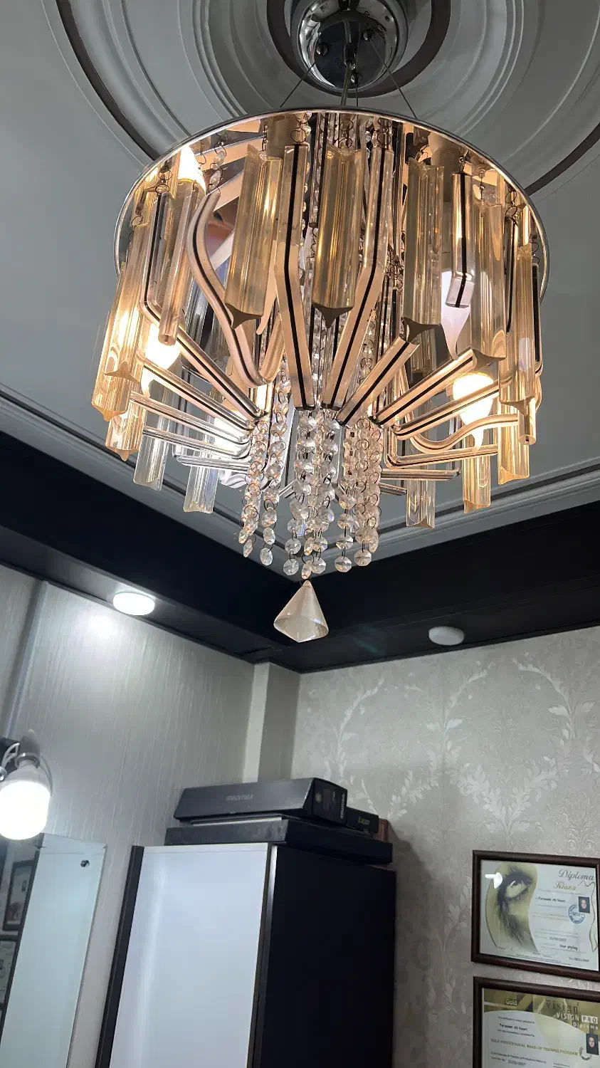 لوستر|لوستر و چراغ آویز|قزوین, |دیوار