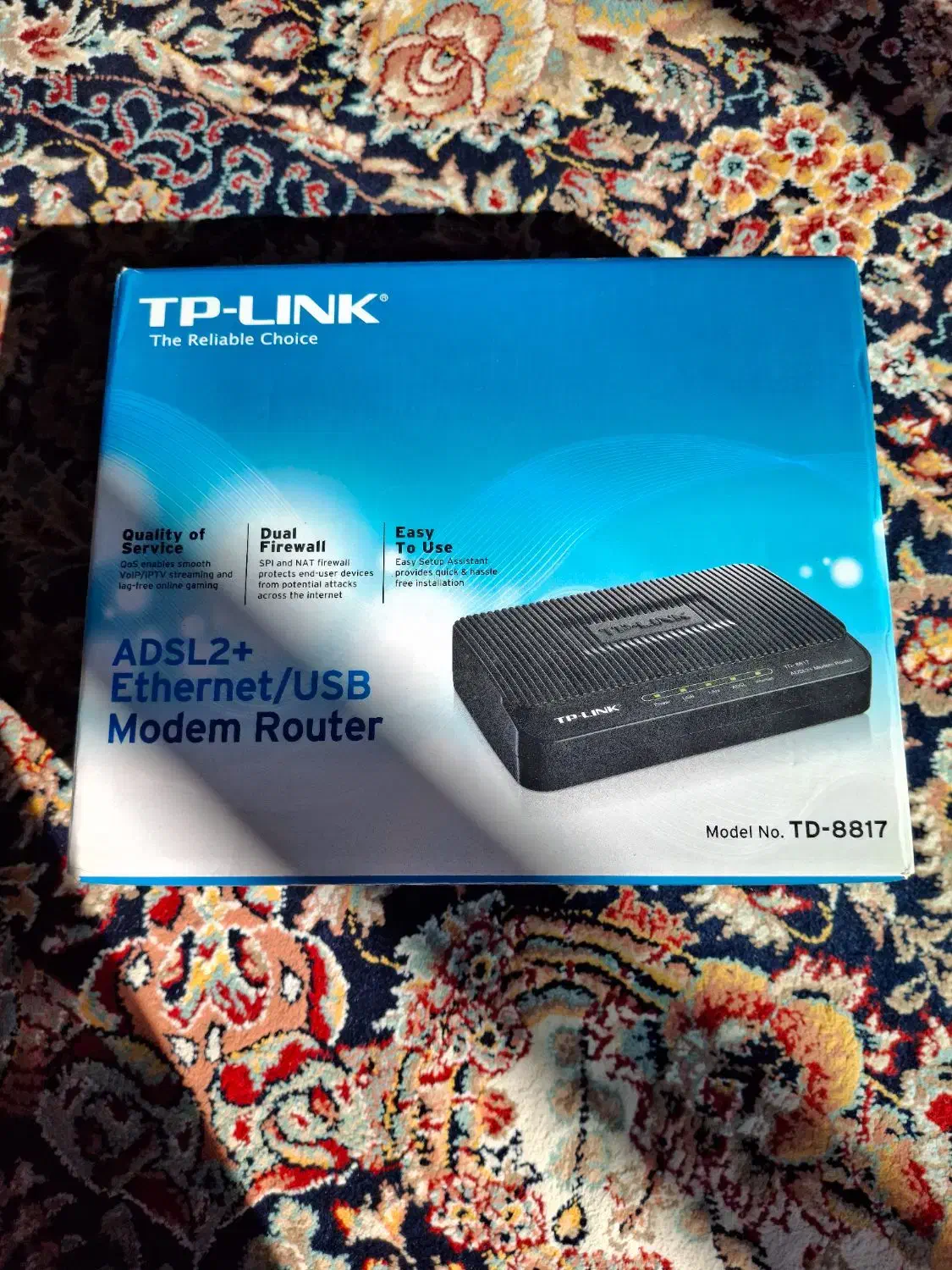 مودم ADSL2+ تی‌پی‌لینک مدل TD-8817|مودم و تجهیزات شبکه|تبریز, |دیوار