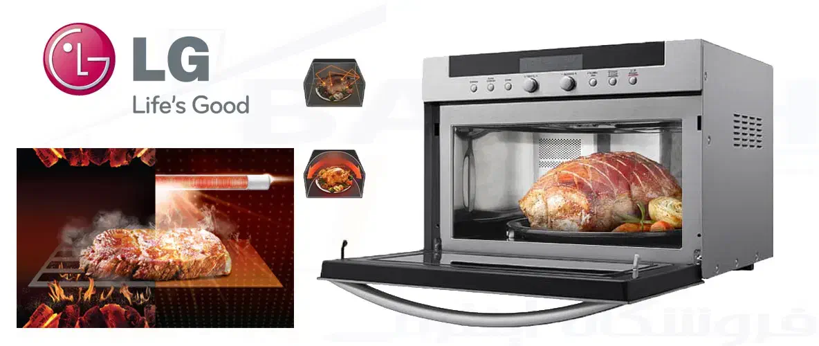 سولاردم مارکLG اصلی، سرخکن توستر ماکروفر 60نفره|اجاق گاز و لوازم برقی پخت‌وپز|یزد, |دیوار