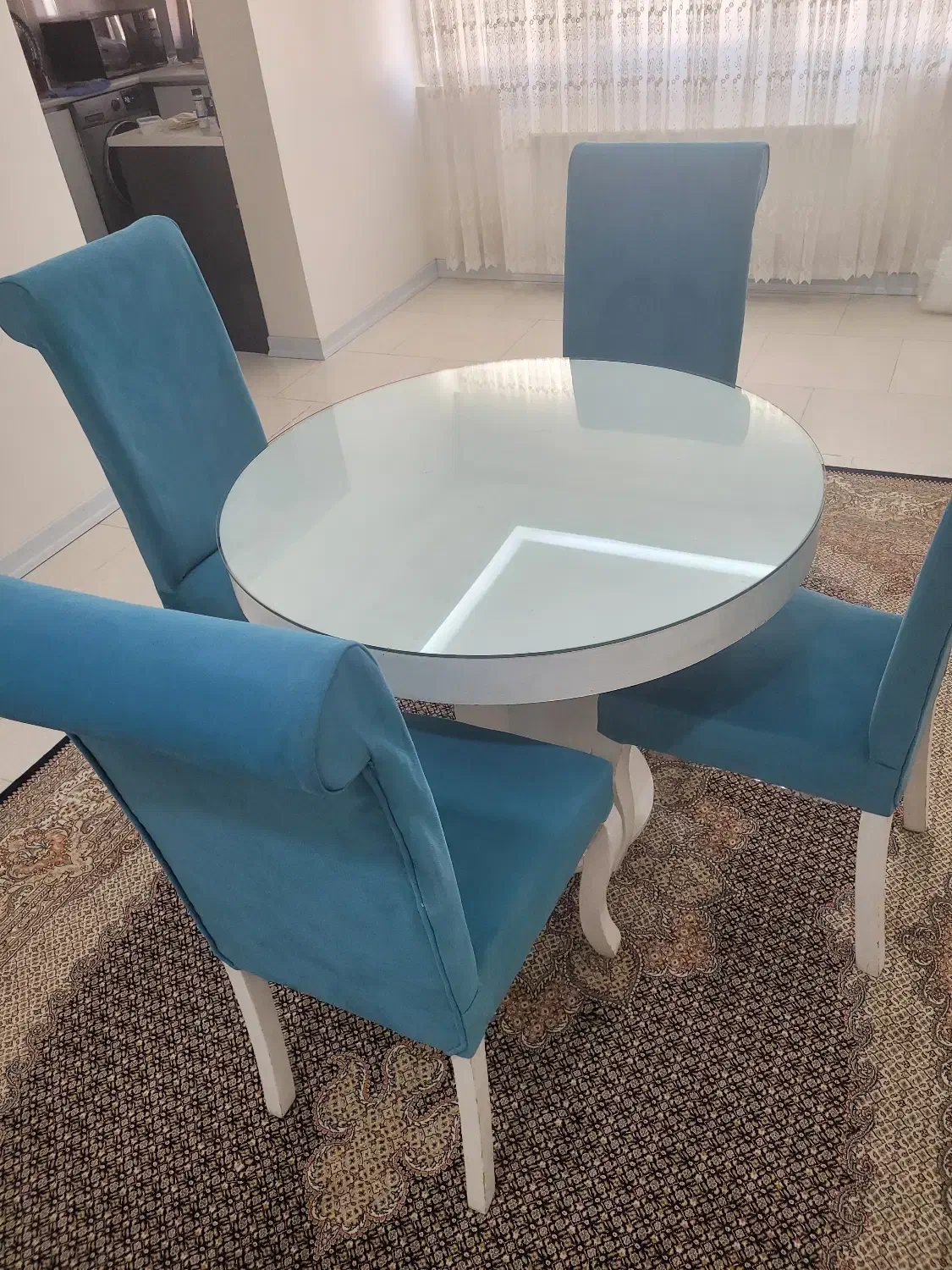 میز نهارخوری چهار نفره|میز و صندلی غذاخوری|پردیس, فاز ۵|دیوار