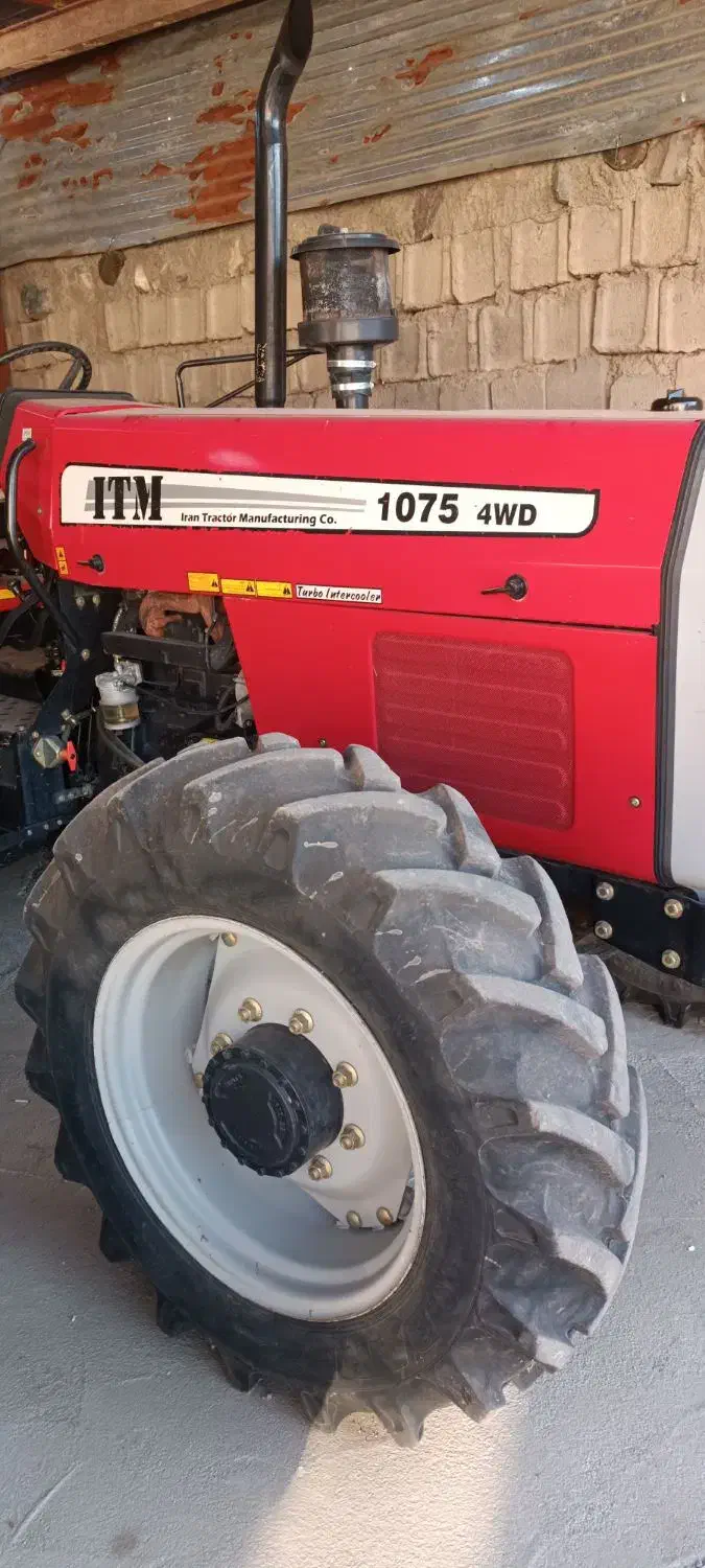 تراکتور 1075دو دیفرانسیل در حد صفر ««|خودرو سنگین|قطور, |دیوار