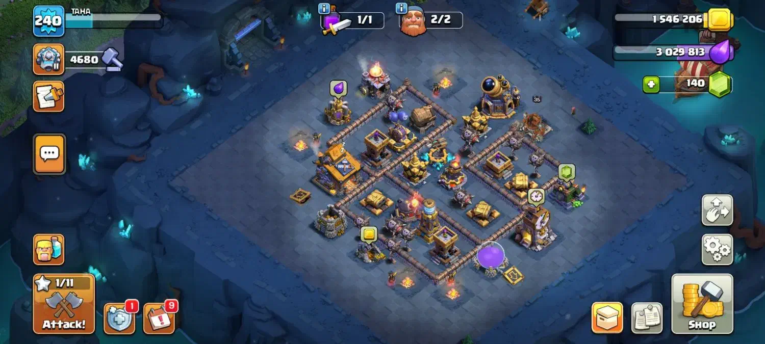 کلش اف کلنز بازی|کنسول، بازی ویدئویی و آنلاین|مشهد, کلاهدوز|دیوار