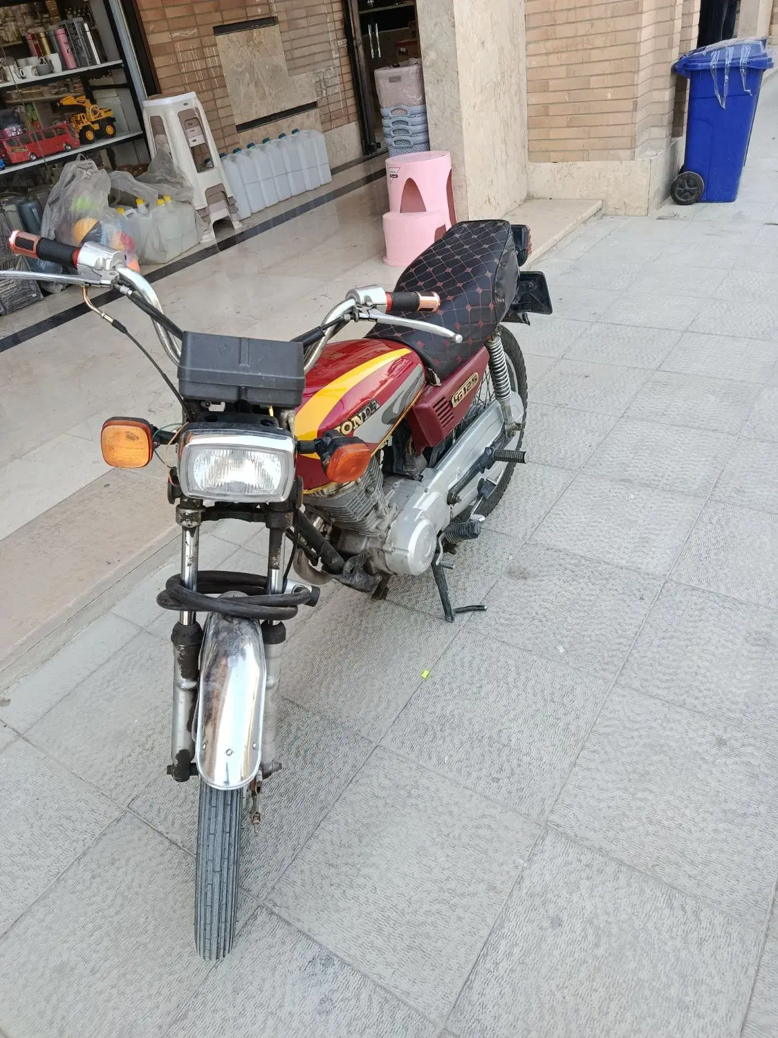 هوندا ۱۲۵ مدل ۹۵|موتورسیکلت|اصفهان, ارزنان|دیوار