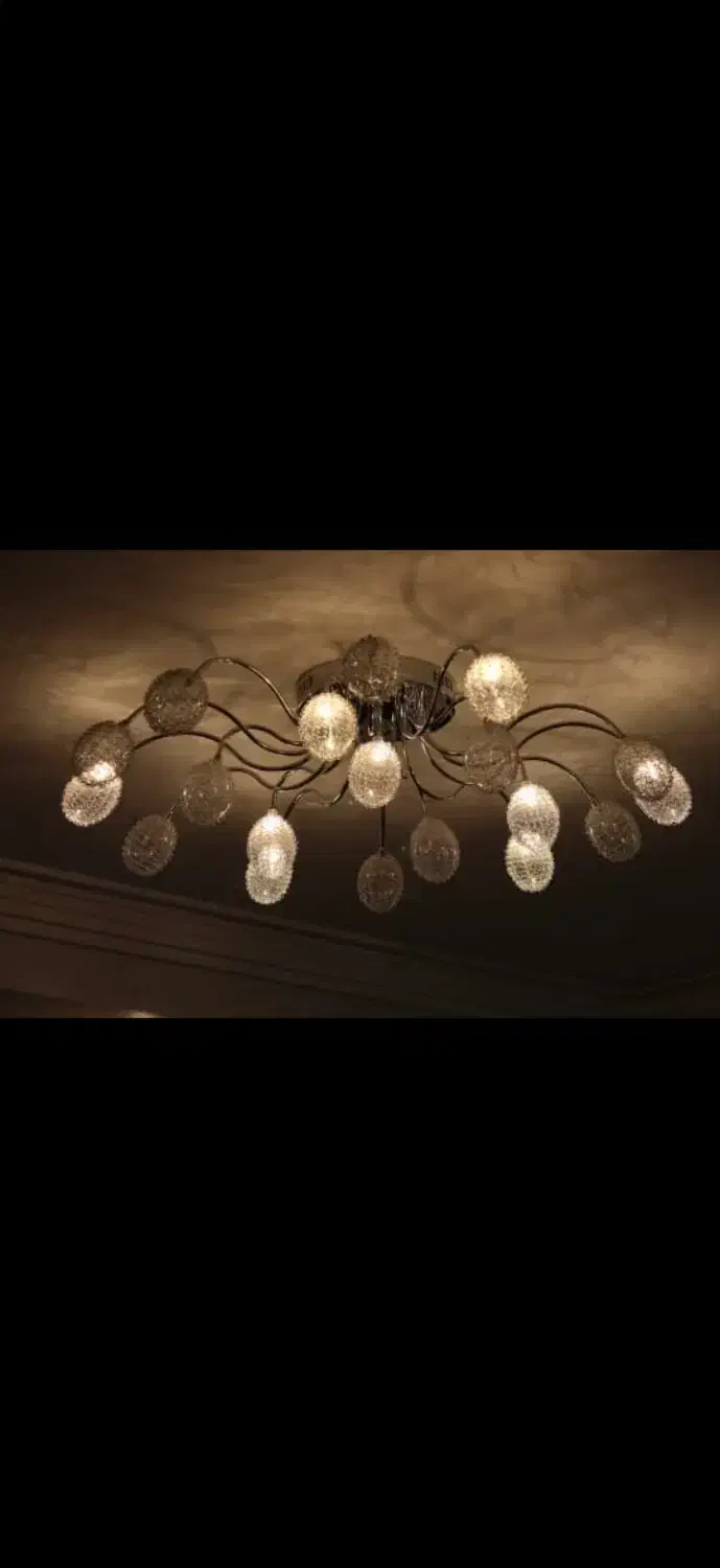 لوستر  مدرن سقفی + دیواری|لوستر و چراغ آویز|اصفهان, آبشار|دیوار