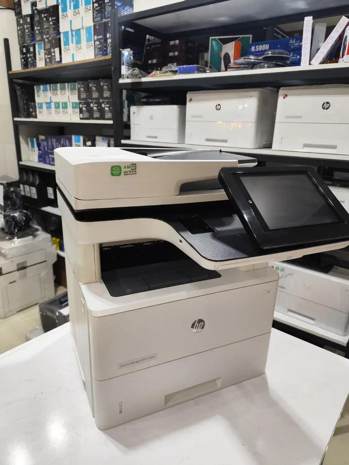 پرینتر چندکاره اچ پی ۵۲۶۴۵|پرینتر، اسکنر، کپی، فکس|مشهد, جاهد شهر|دیوار