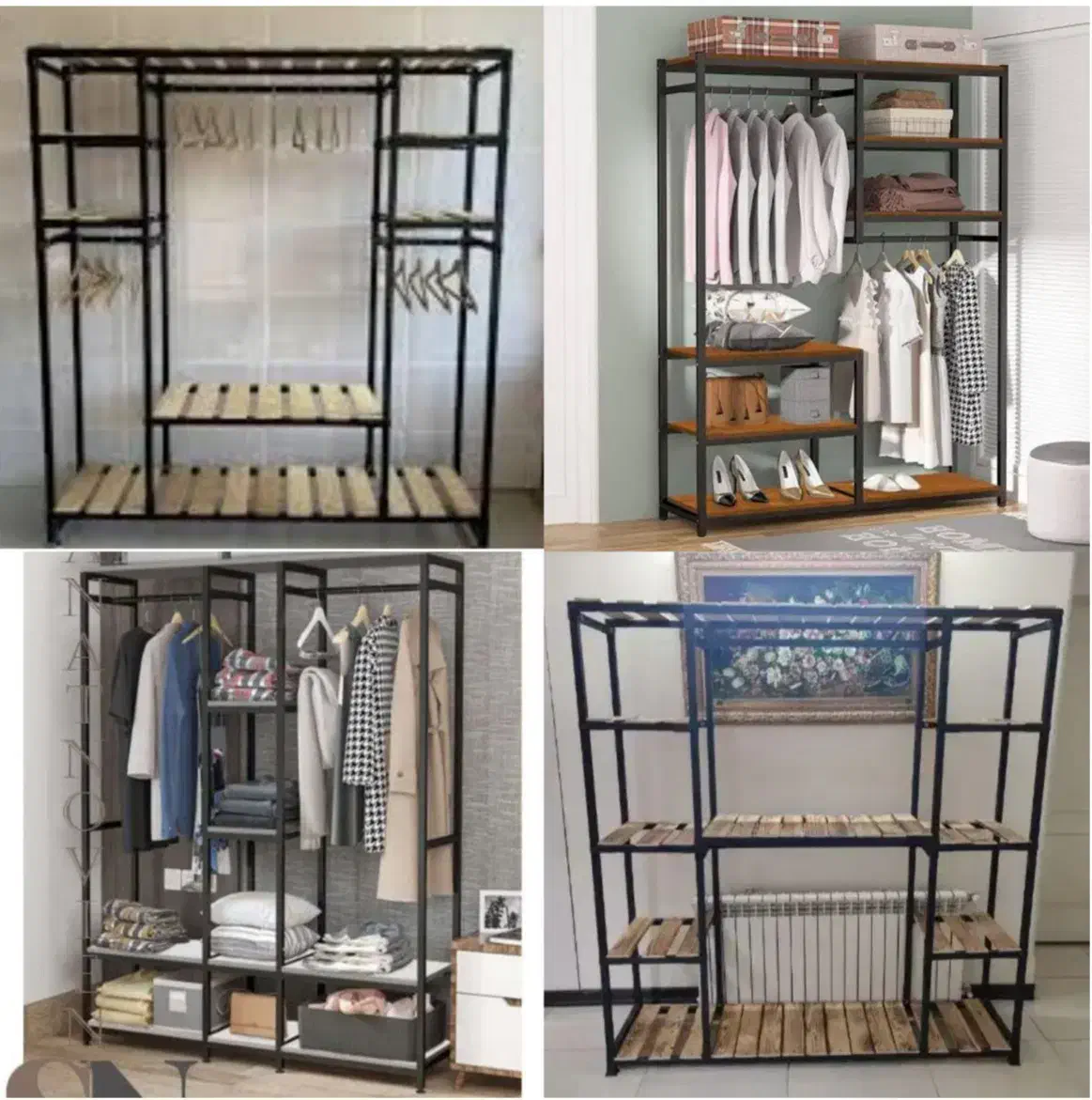 رگال لباس قفسه جاکفشی کتاب خانه کافه بار استند گل|کتابخانه، شلف، قفسه‌های دیواری|ساوه, |دیوار