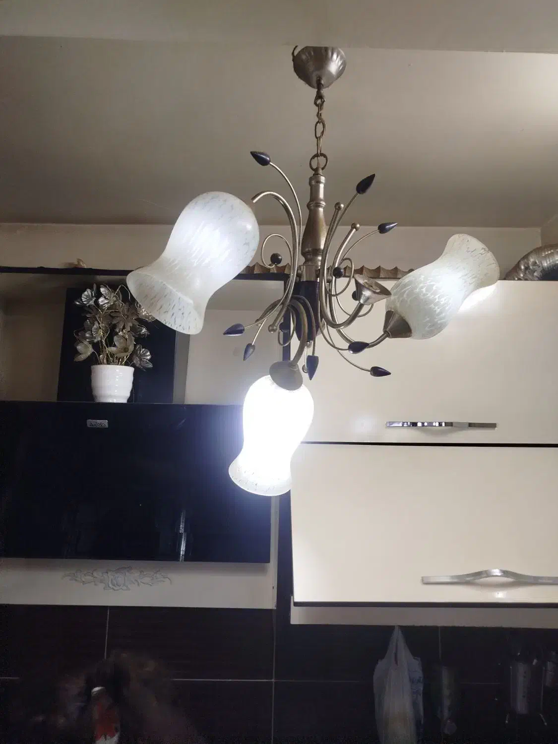 لوستر|لوستر و چراغ آویز|قرچک, میرزائی جنوبی|دیوار