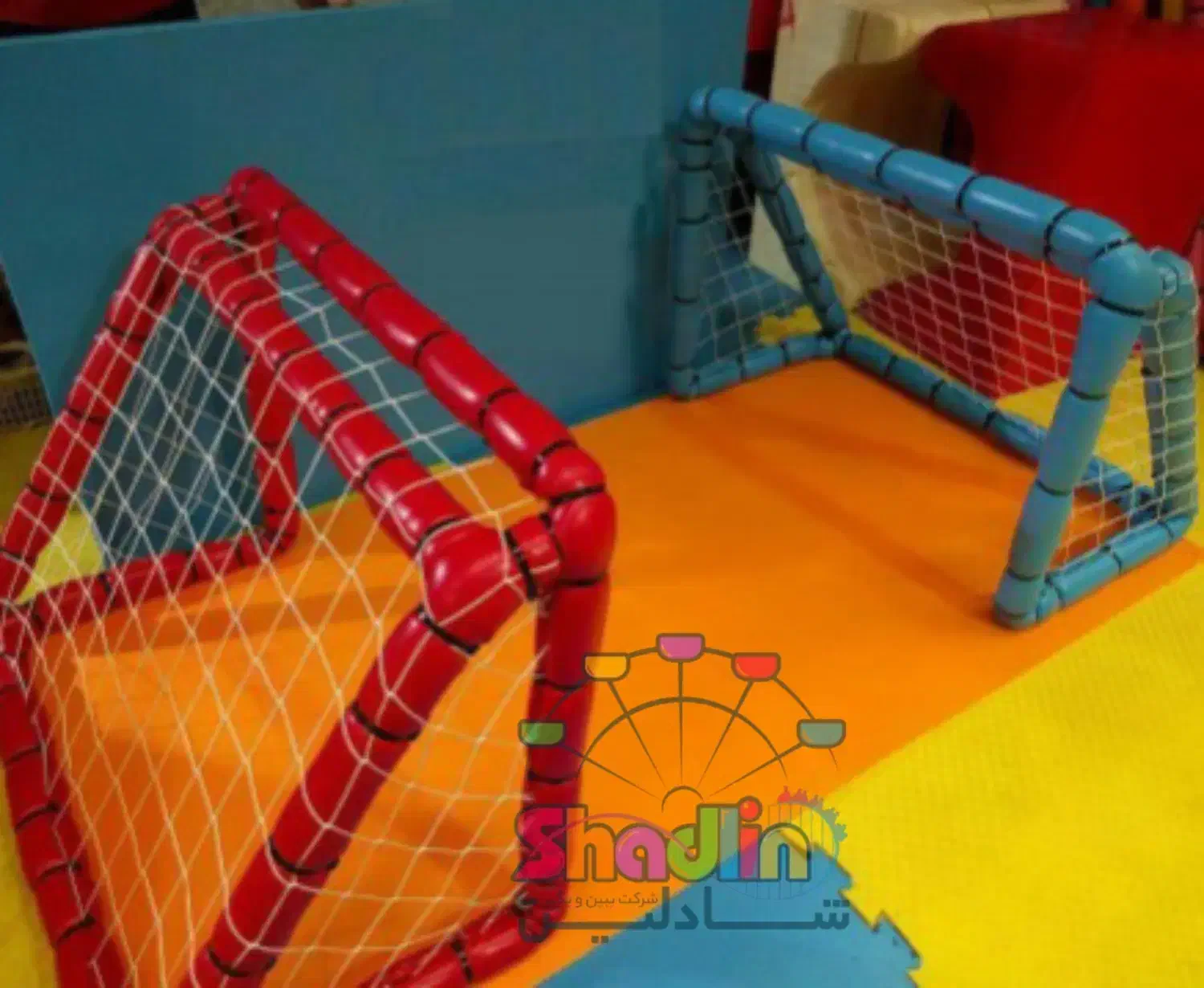 دروازه فوتبال خانه کودک / شادلین|اسباببازی|رشت, دیلمان|دیوار