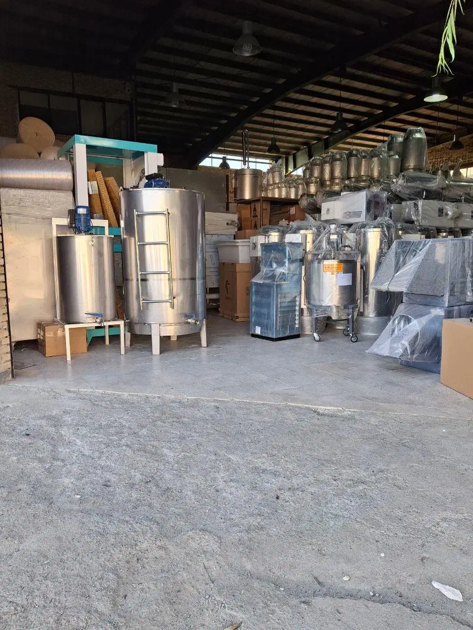 دیگ پاتیل پروسس تانک چلو پز پخت شیر  پلویی برنج|ماشین‌آلات صنعتی|بیرجند, |دیوار