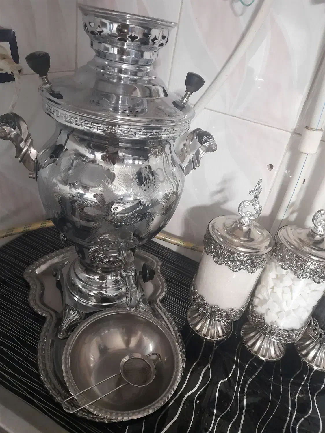 سماور و پاسماوری|سماور، چای‌ساز، قهوه‌ساز|خرم‌آباد, |دیوار