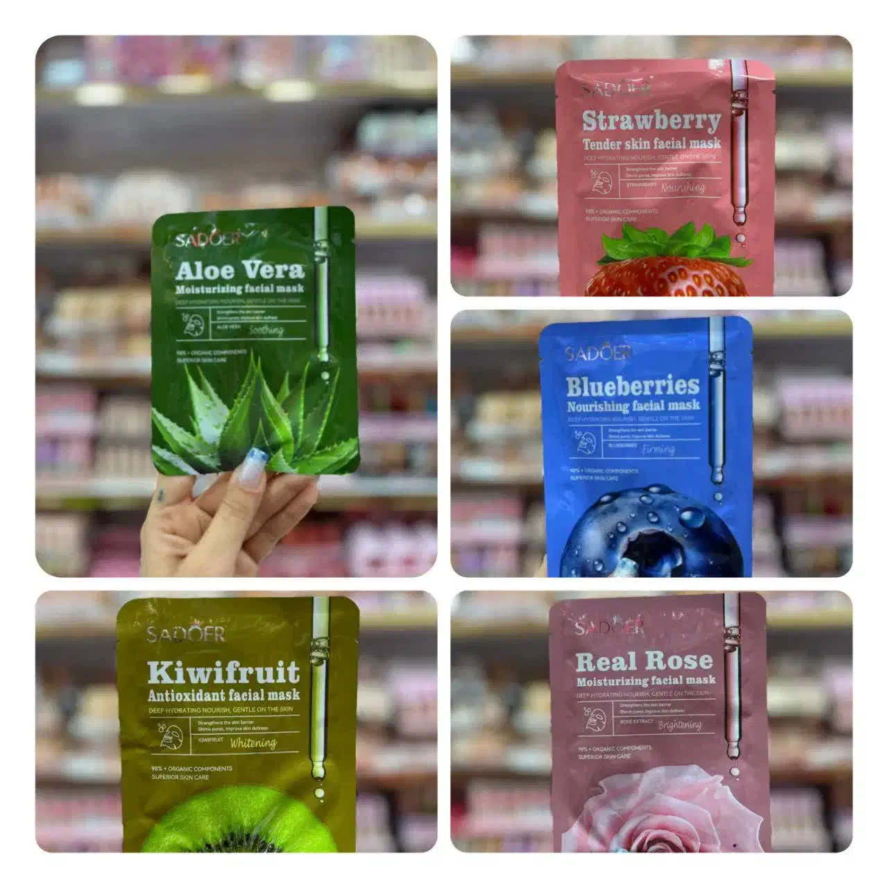 حراج ماسک وارداتی صورت برند سادور و بیوآکوا|حراج|مشهد, هفت تیر (نه دره)|دیوار