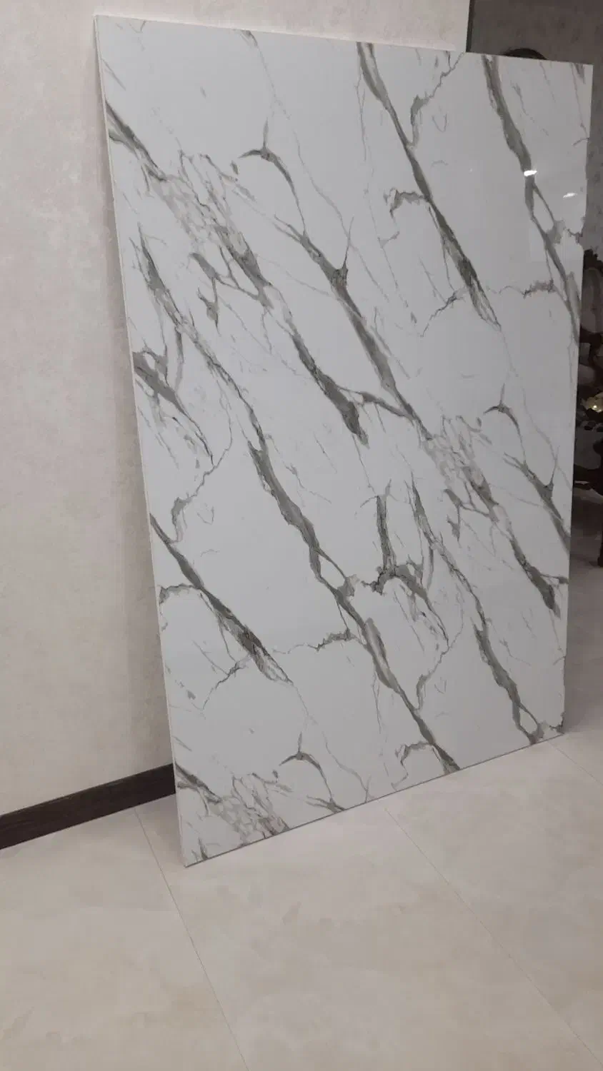 تخته تی وی روم نو هیگلاس براق ابعاد ۱۲۰ در۱۸۰|میز تلویزیون|بندر امام خمینی, |دیوار