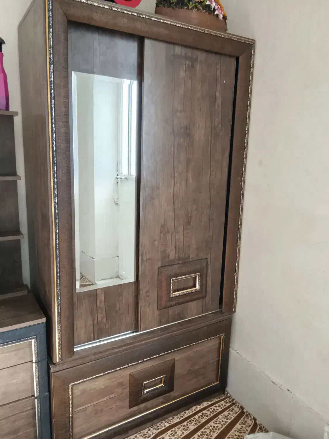 کمد لباسی،میزارایشی،کمد زیر رخت خوابی|جاکفشی، کمد، دراور|ارژن, |دیوار