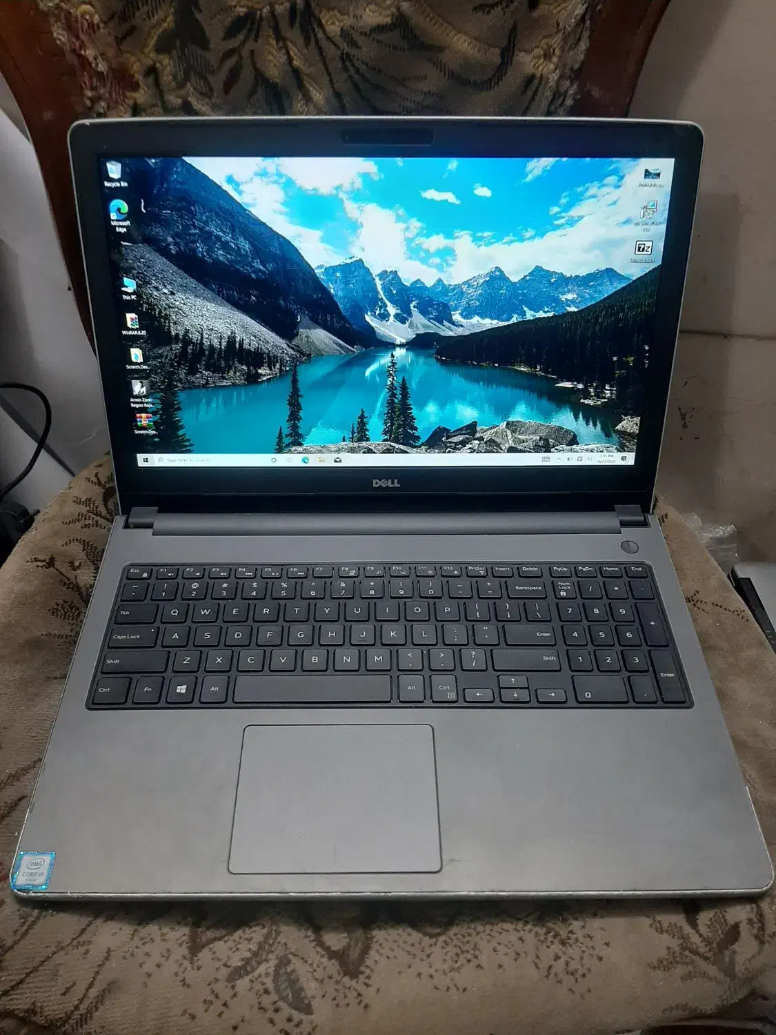 لپ تاپi5نسل6 صفحه لمسی  Dell|رایانه همراه|اصفهان, مسجد مصلی|دیوار