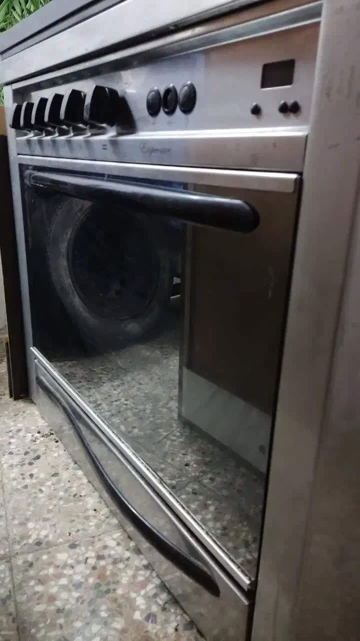 گاز استیل پنج شعله|اجاق گاز و لوازم برقی پخت‌وپز|لنگرود, |دیوار