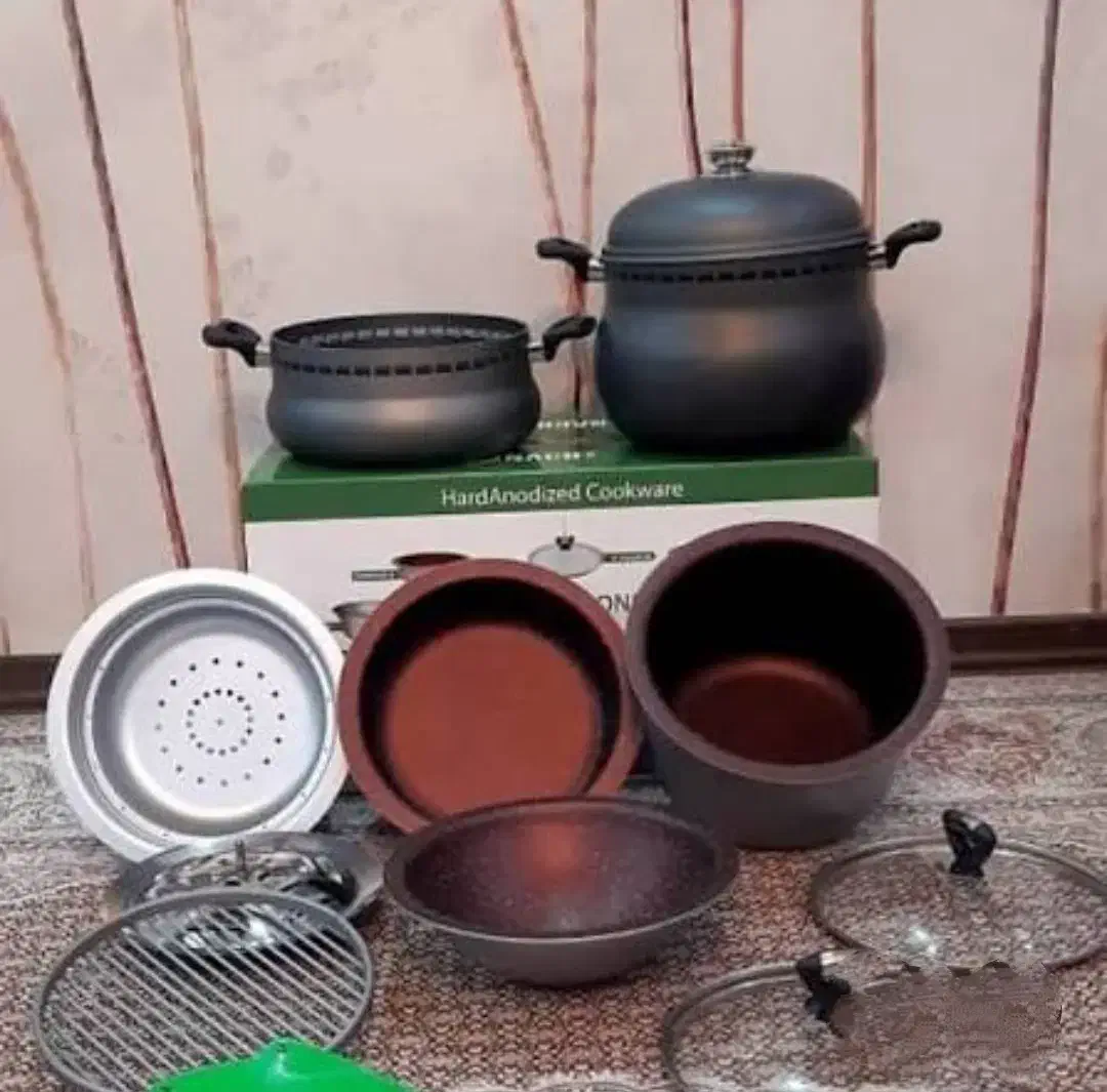 سرویس غذاپز همه کاره ۸پارچه|ظروف پخت‌وپز|کاشمر, |دیوار