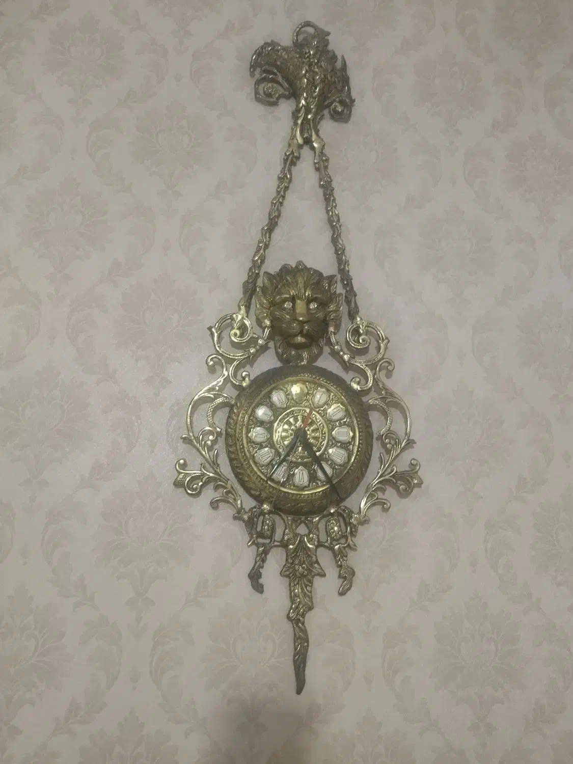 ساعت برنز اصل|ساعت دیواری و تزئینی|کیش, |دیوار