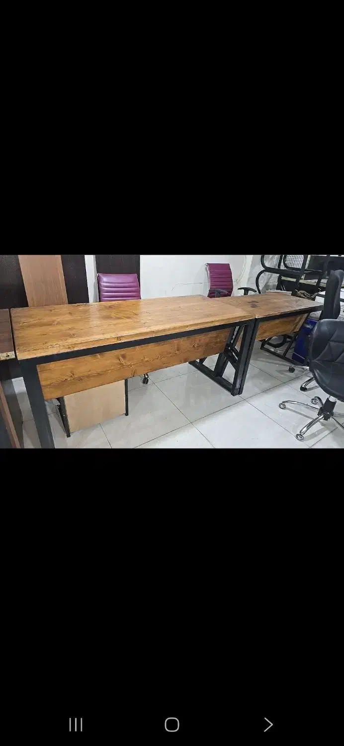 صندلی اداری مدیریت و میز اداری فایل دار|دفتر کار|مسجد سلیمان, |دیوار