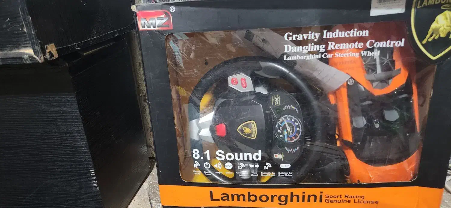 ماشین لامبورگینی MZفرمان پدال بزرگ|اسباب‌‌بازی|شیراز, بازار|دیوار